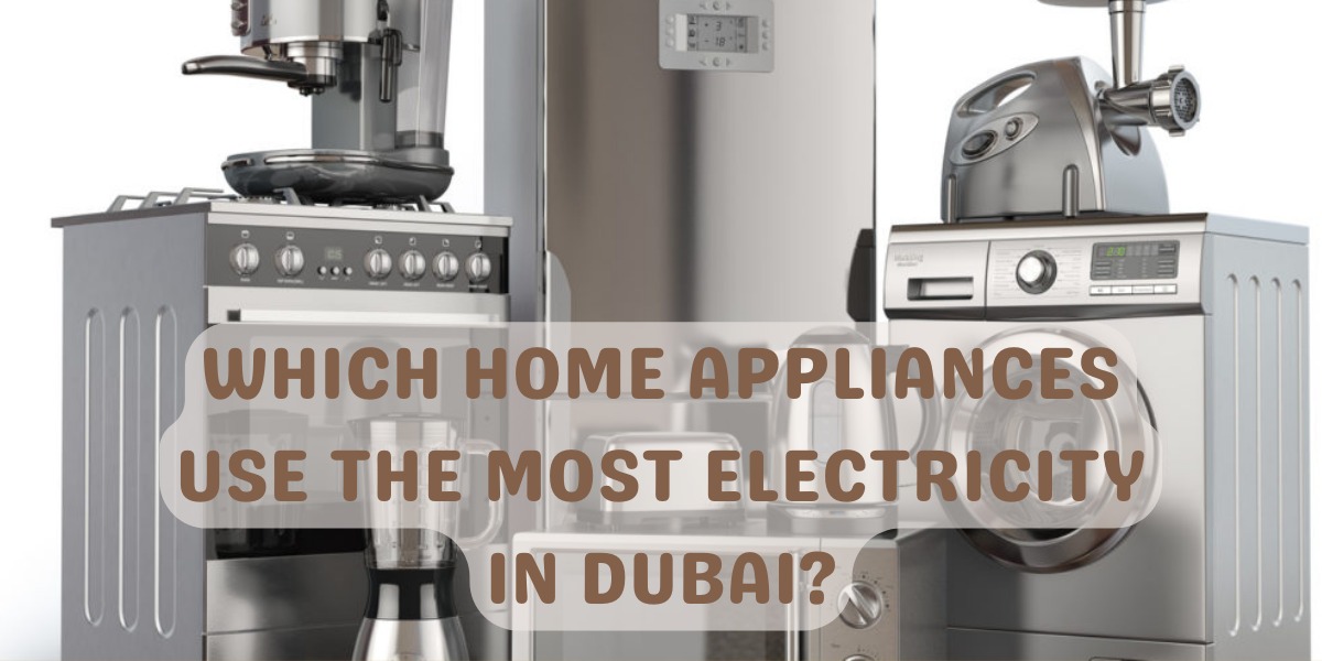Which home appliances use the most electricity in Dubai?