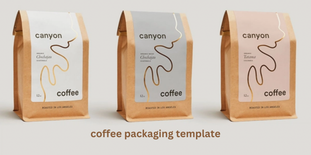 Coffee Packaging Template